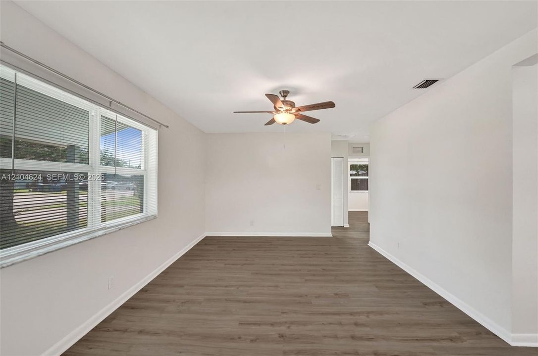3/1 living area with all-new LVP flooring