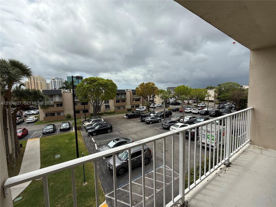 Southern view from balcony
