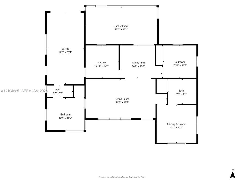 На продажу: $895,000 (3 спален, 2 ванн, 1629 Квадратных фут)