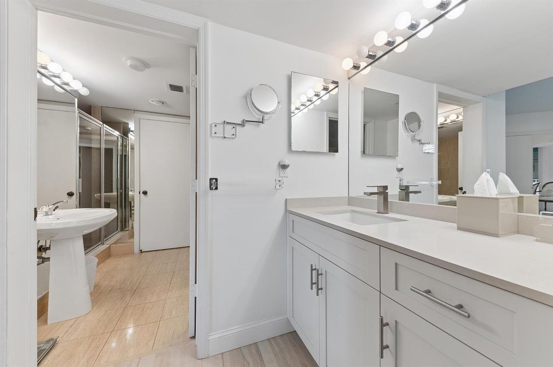 Master bathroom