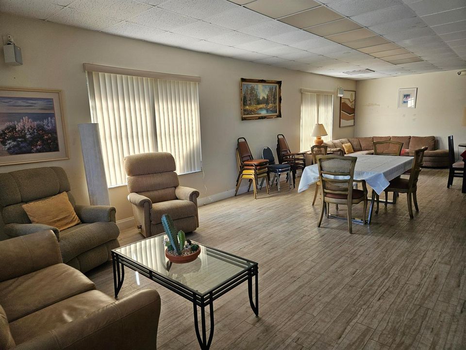 Clubhouse room