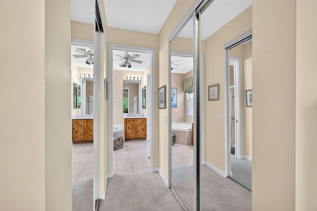 Separate Dressing Area 2 Walkins