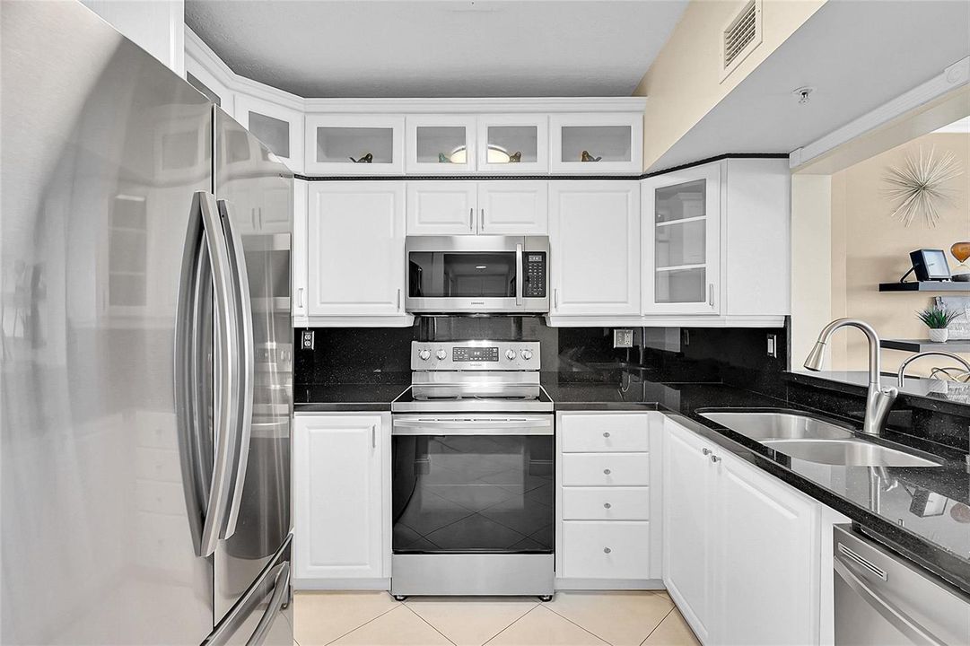 Renovated kitchen.