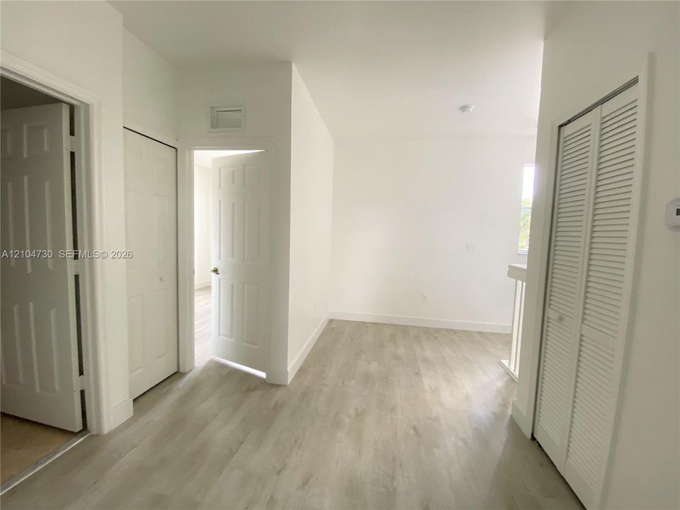 Large loft area on second floor.
