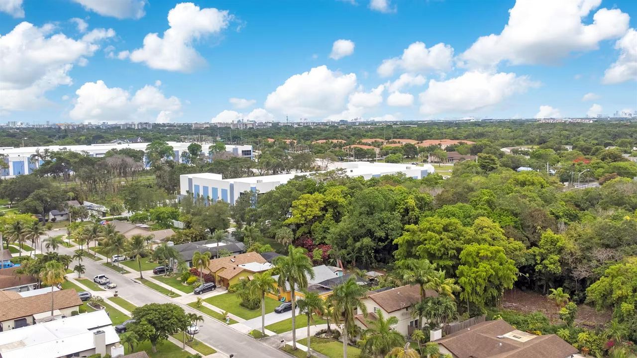 Aerial of Neighborhood