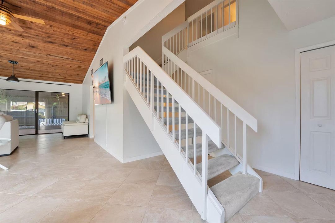 Stairs to Second Floor