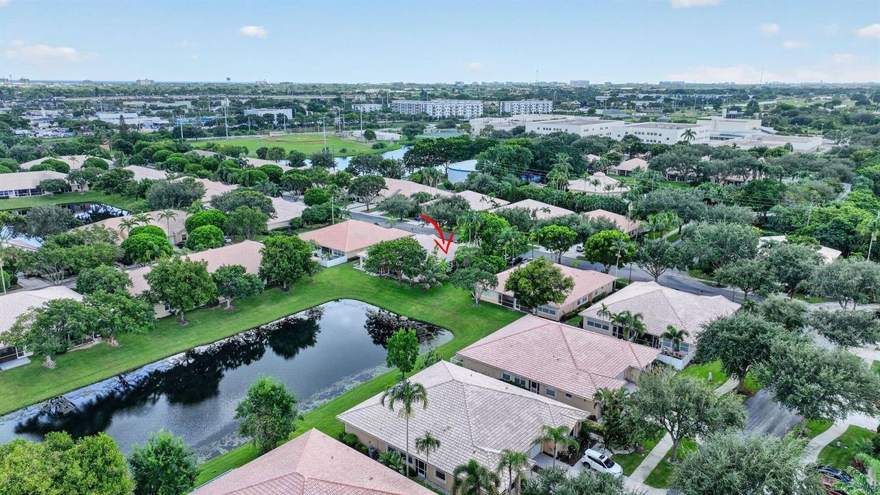 Villa view SE