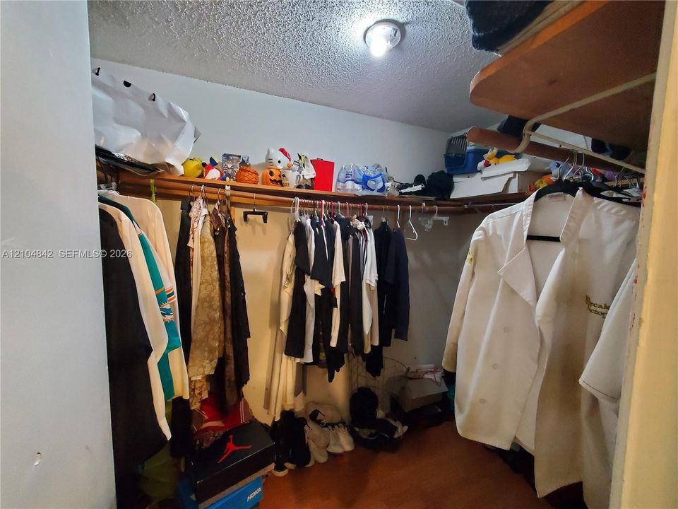 Master Bedroom Walk-in Closet