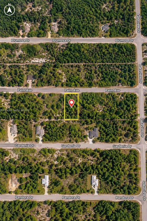 На продажу: $15,500 (0.50 acres)