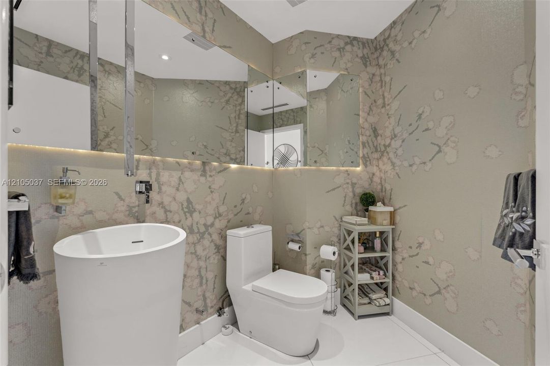Elegant Powder Room