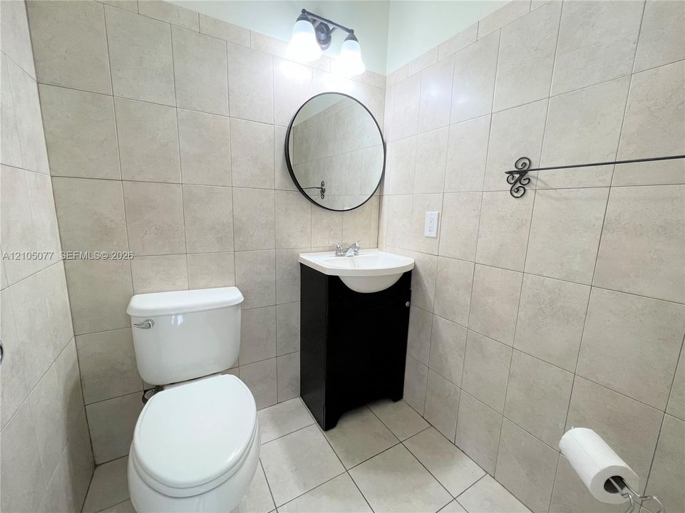 Half bath downstairs