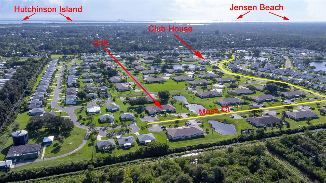 Red sign 5794 Moss Ct Fort Pierce FL 349
