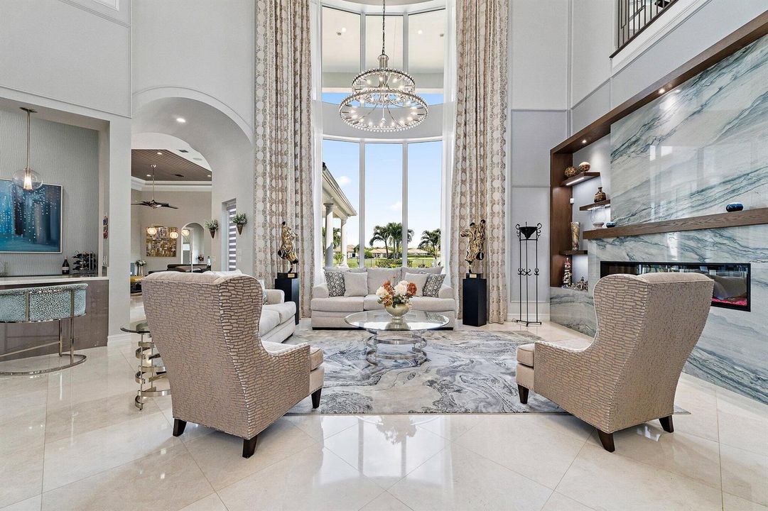 Double Height Living Room