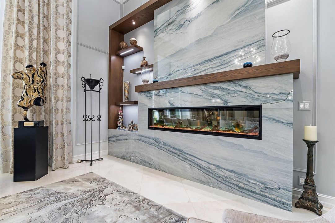 Marble Fireplace