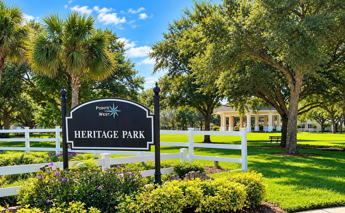 Heritage Park Entrance in Bloom copy - C