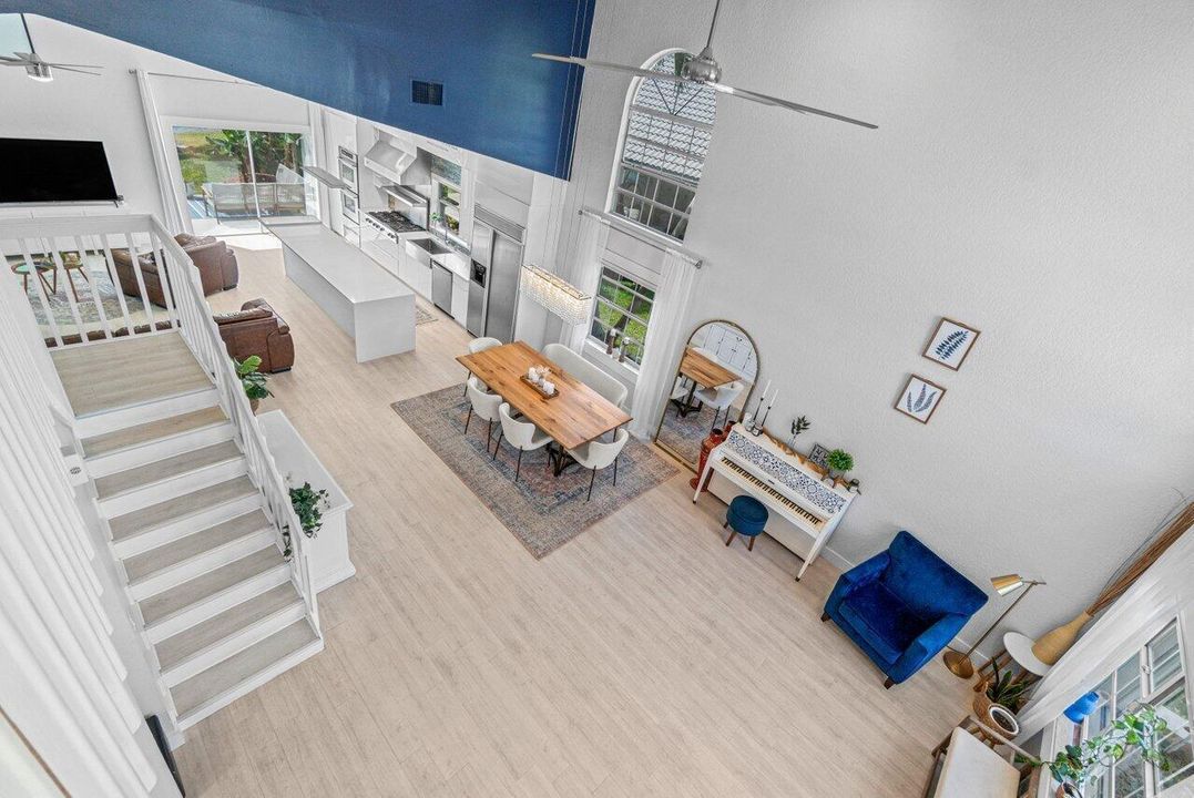 Downstairs Shot