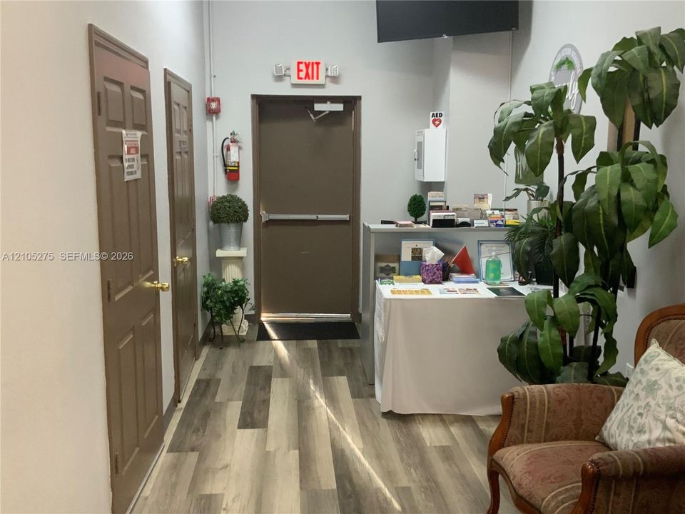 Wood-finish flooring