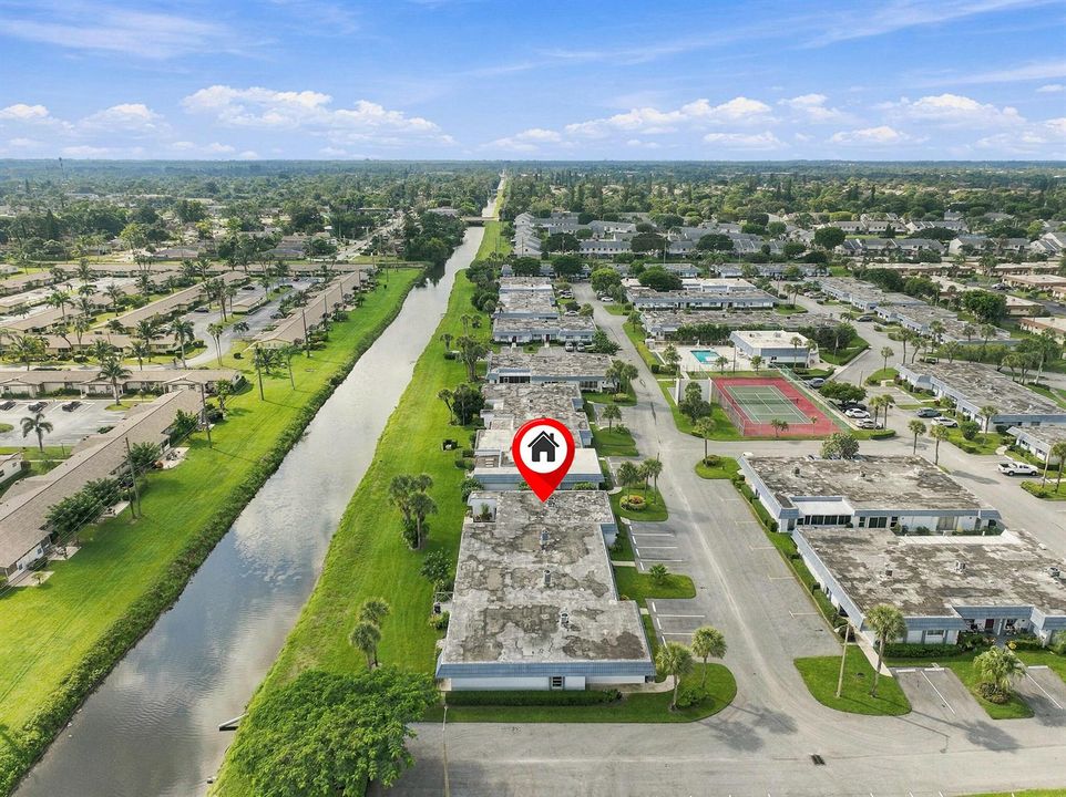 Aerial Neighborhood View