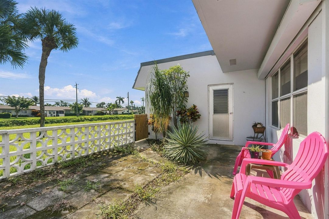 Back Patio