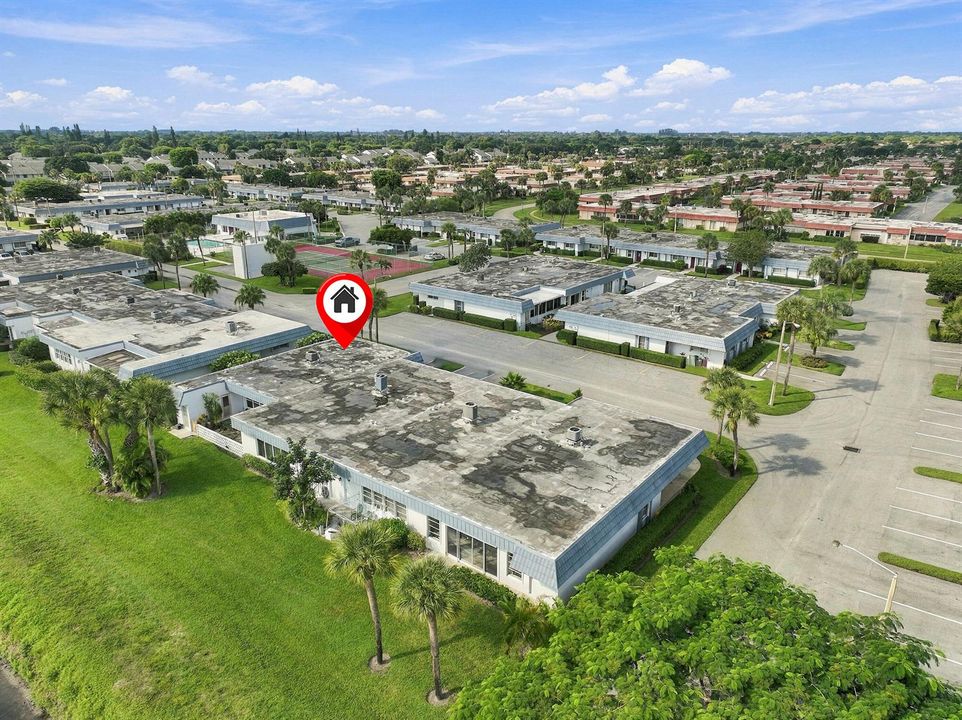 Aerial Neighborhood View