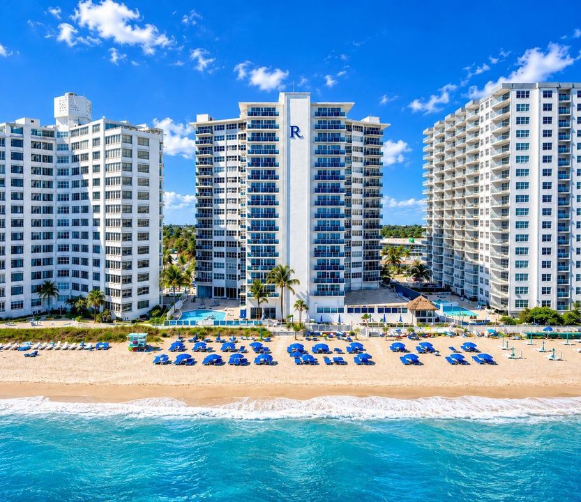 Sunny Beachfront Panorama