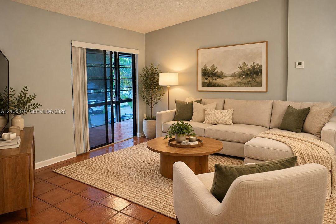 VIRTUALLY STAGED – Furniture and décor are digitally added for illustrative purposes only. Property is offered unfurnished.