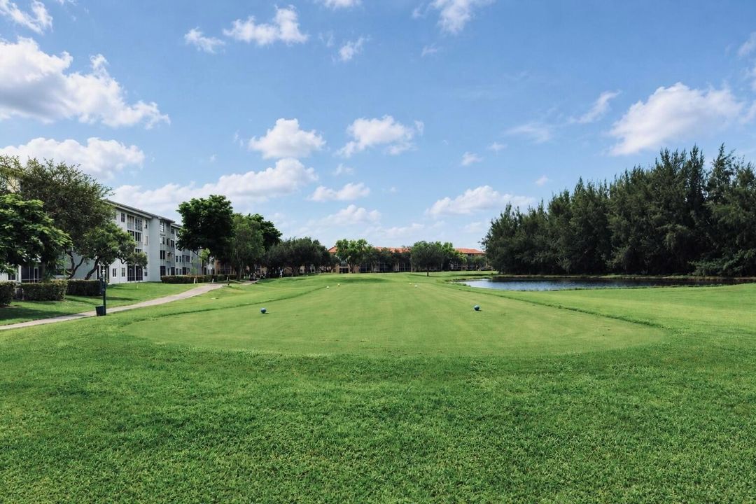 Golf course view