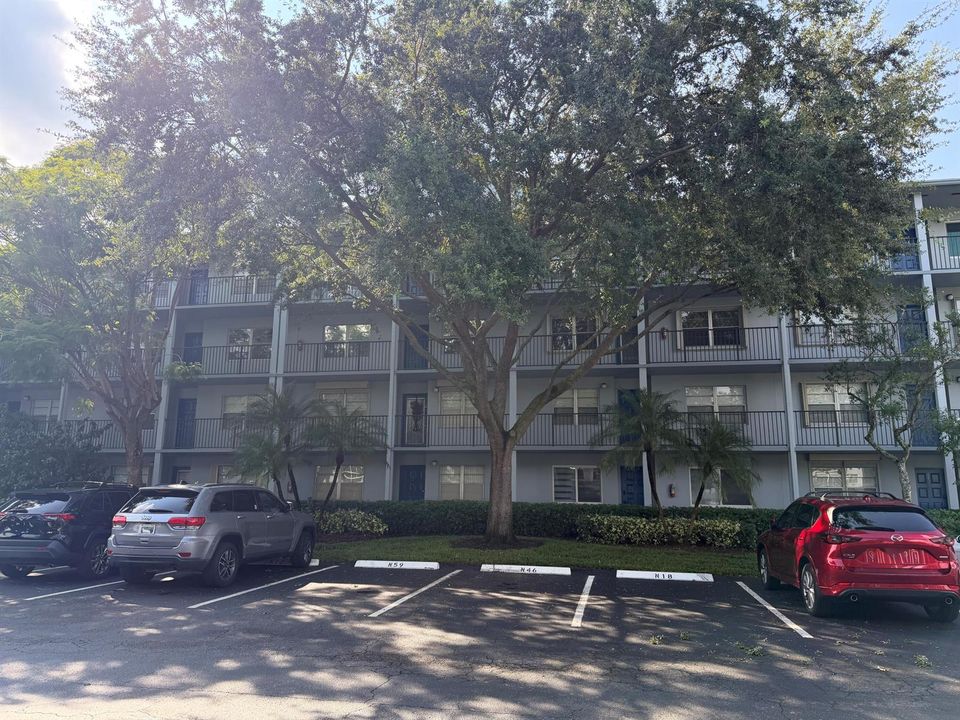 Front of condo