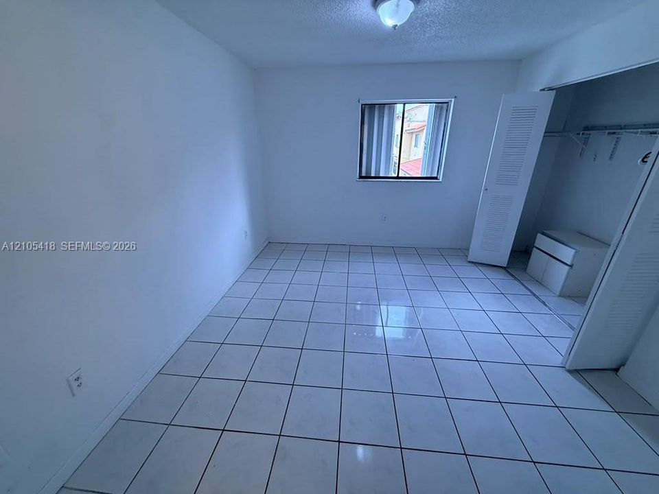 White tile flooring