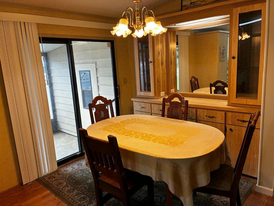 Dining Room to Patio