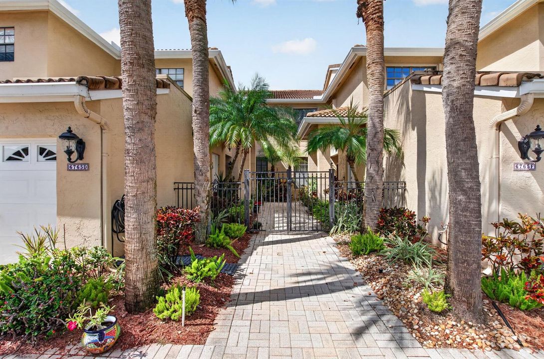 Courtyard entry