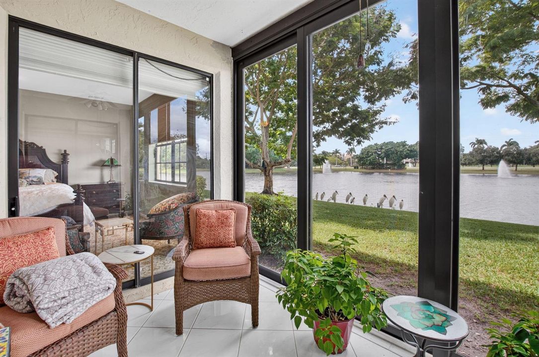 enclosed patio