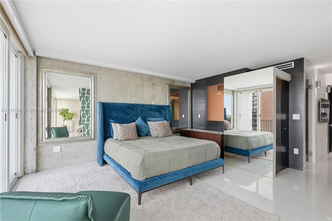 Floor-to-ceiling sliding glass doors