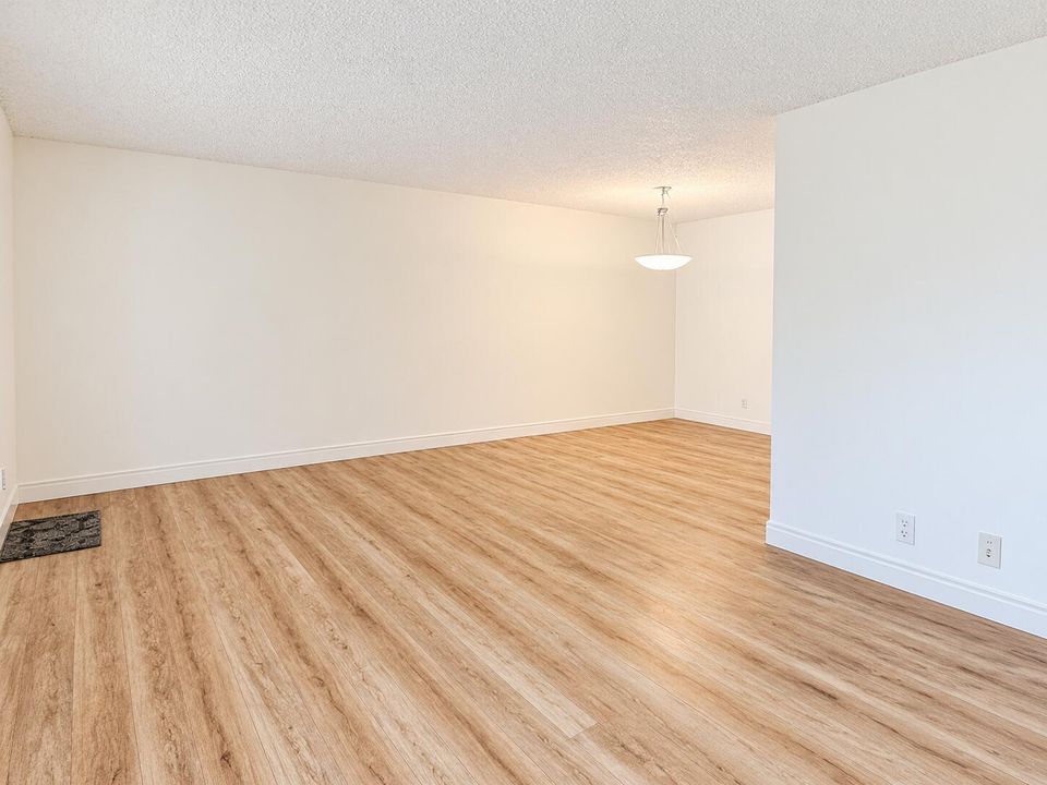 Bright Empty Modern Living Room