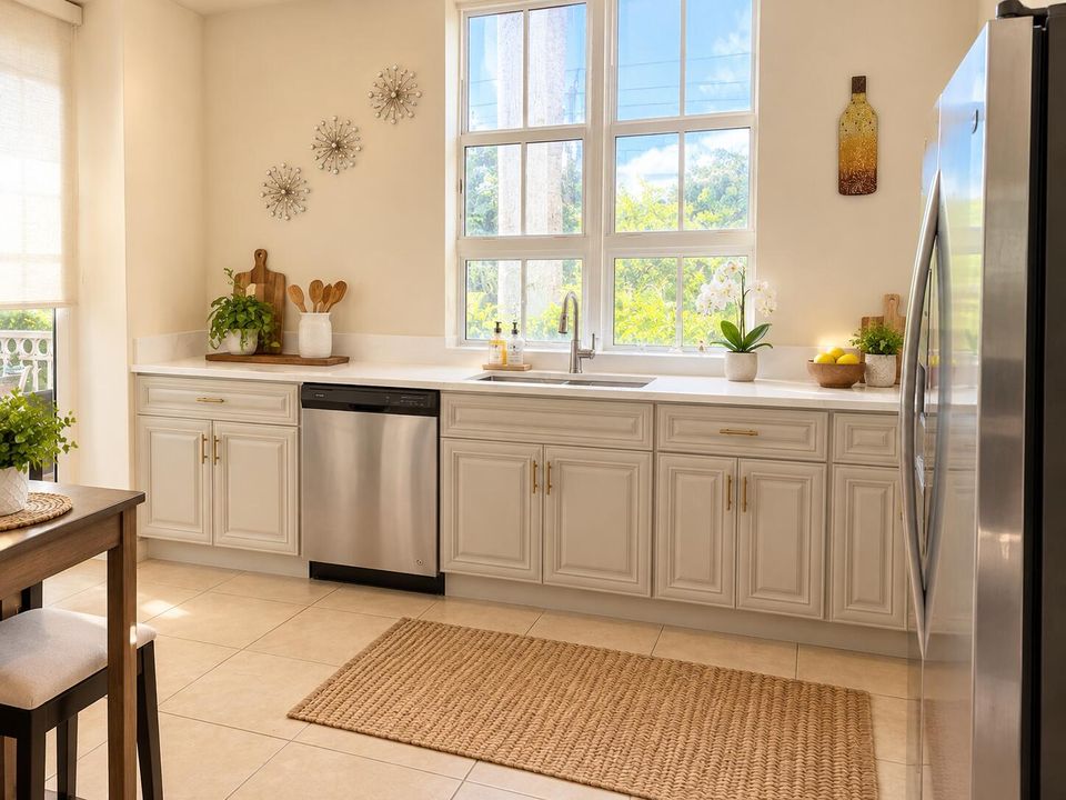 Bright Modern Farmhouse Kitchen