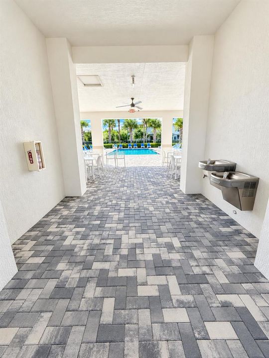 Pool Entrance