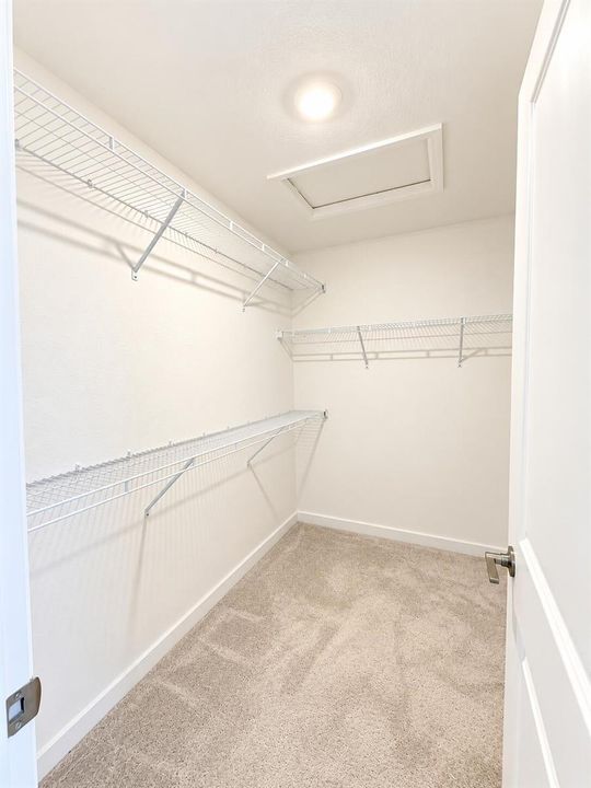 Master closet
