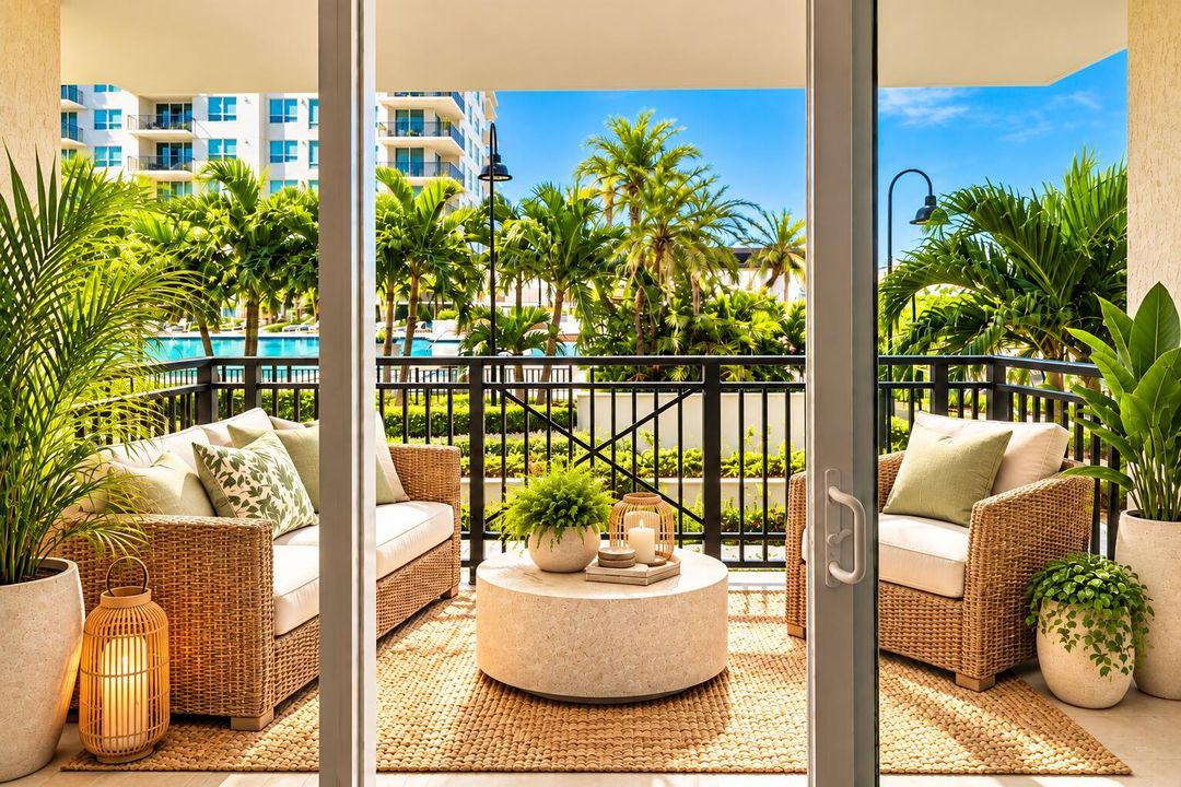 Virtually Staged - Balcony