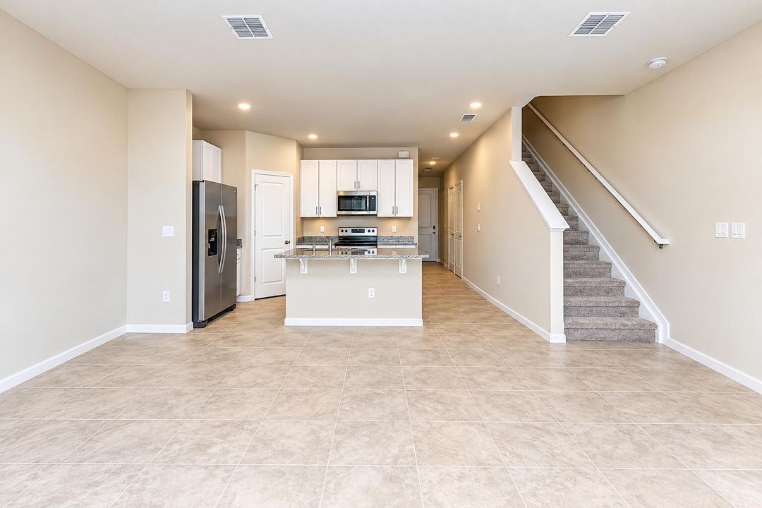 Modern Open-Plan Interior with Kitchen a