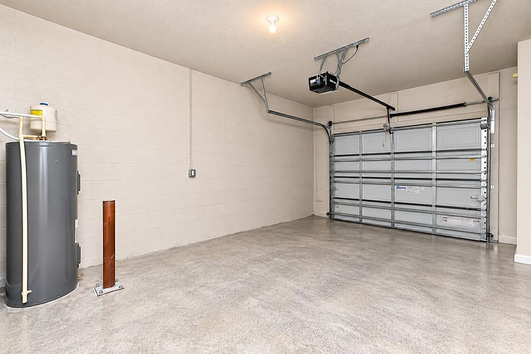 Clean Empty Garage Interior