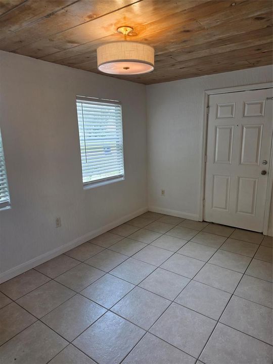 Entertainment room.