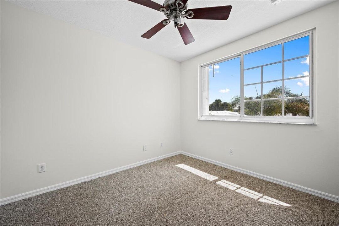 Digitally staged bedroom #2