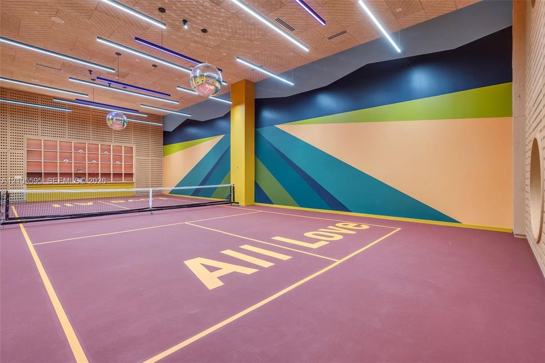 Pickleball Room
