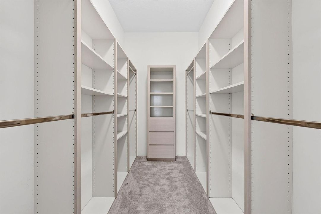 Primary BR walk-in closet
