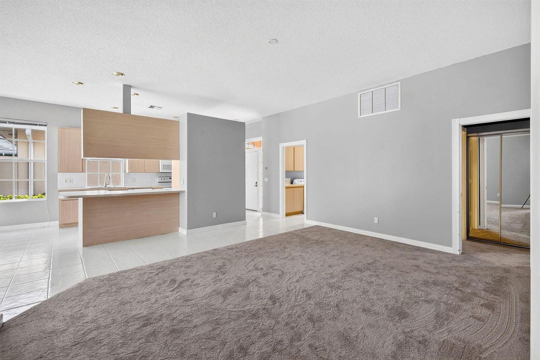 From LivRm toward kitchen, foyer &BR 2