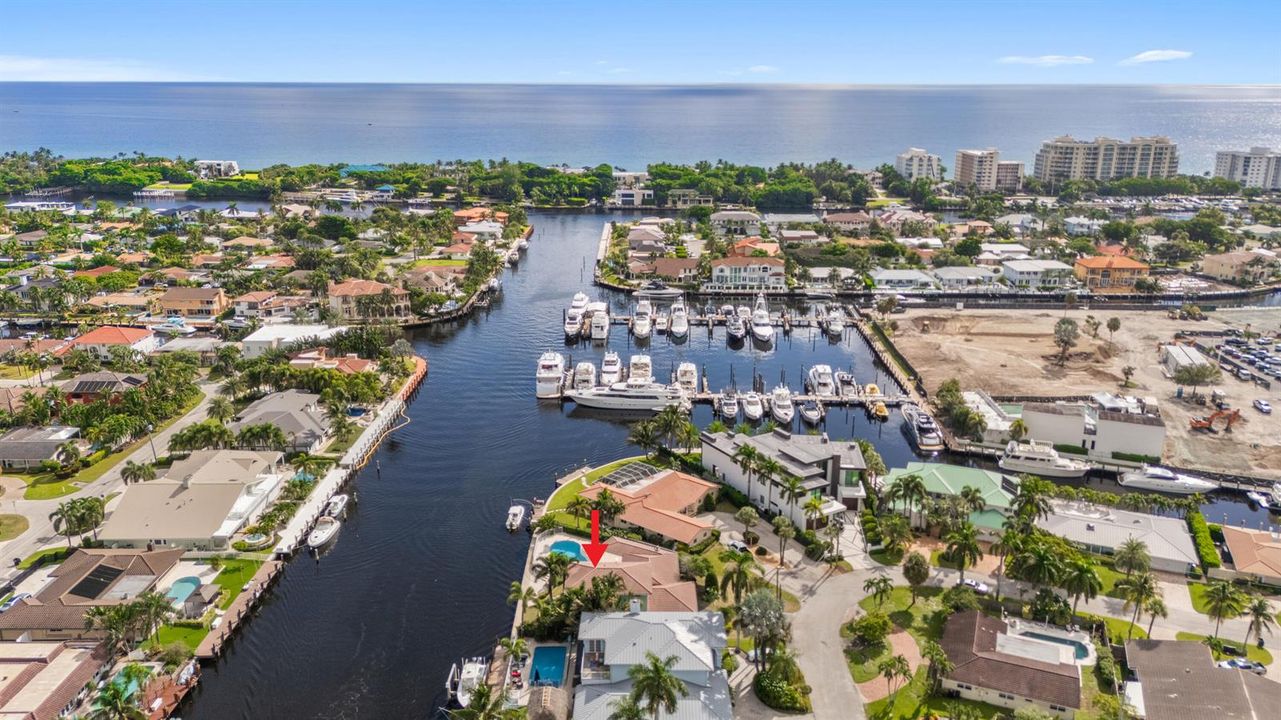 Aerial Neighborhood View