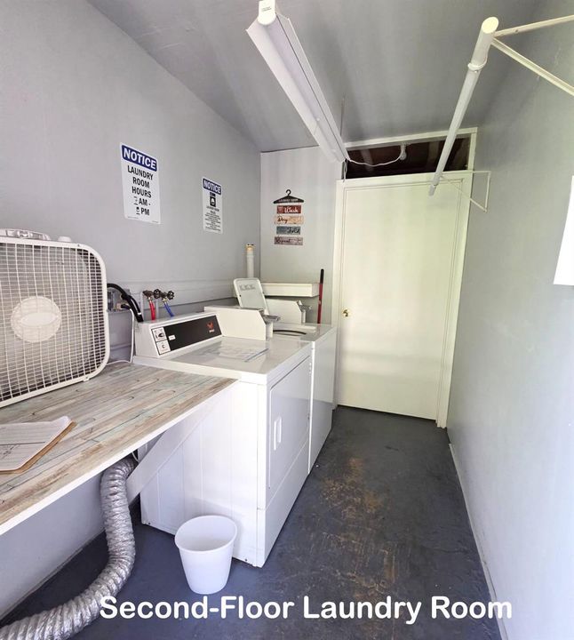 SECOND FLOOR LAUNDRY ROOM