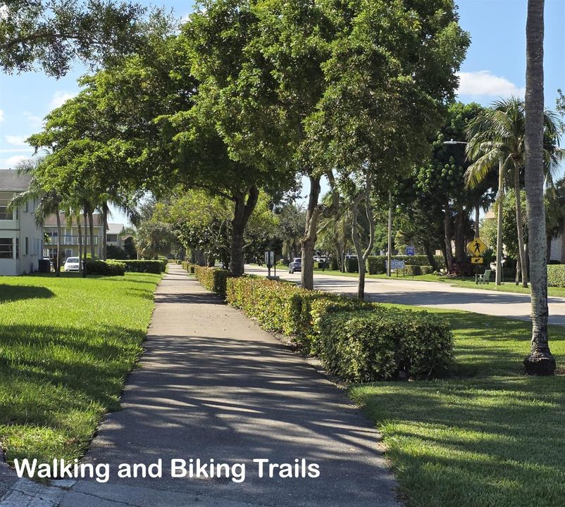 WALKING & BIKING TRAILS