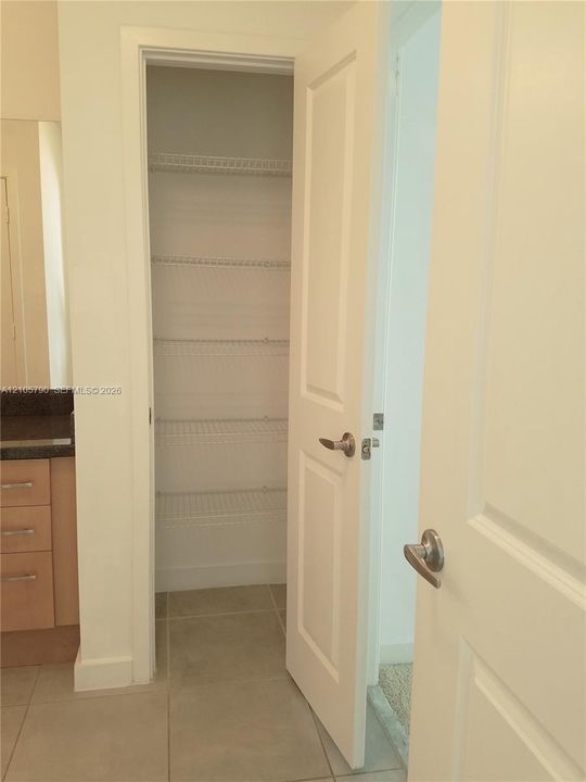 Bathroom Storage closet