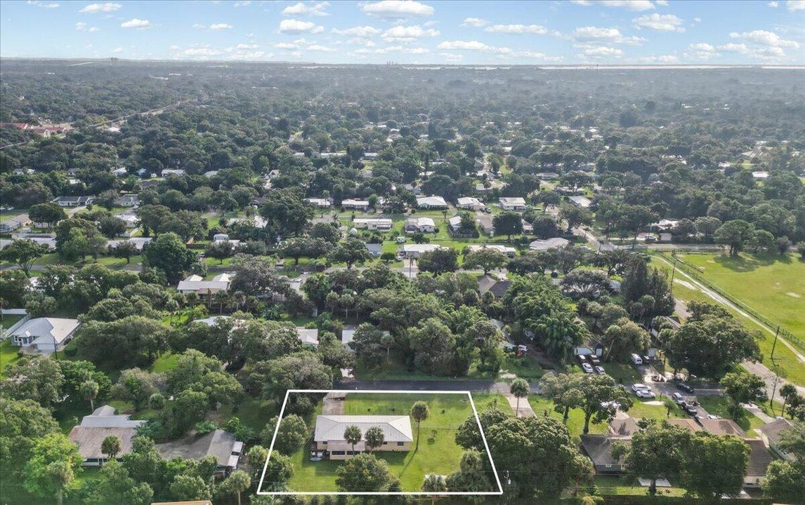 Aerial View East